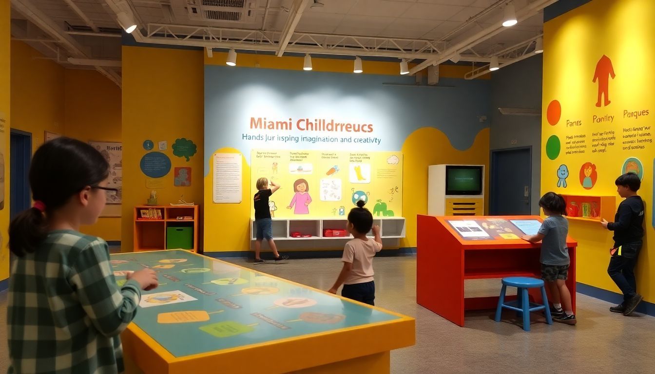 A bilingual interactive exhibit at Miami Children's Museum inspires creativity.